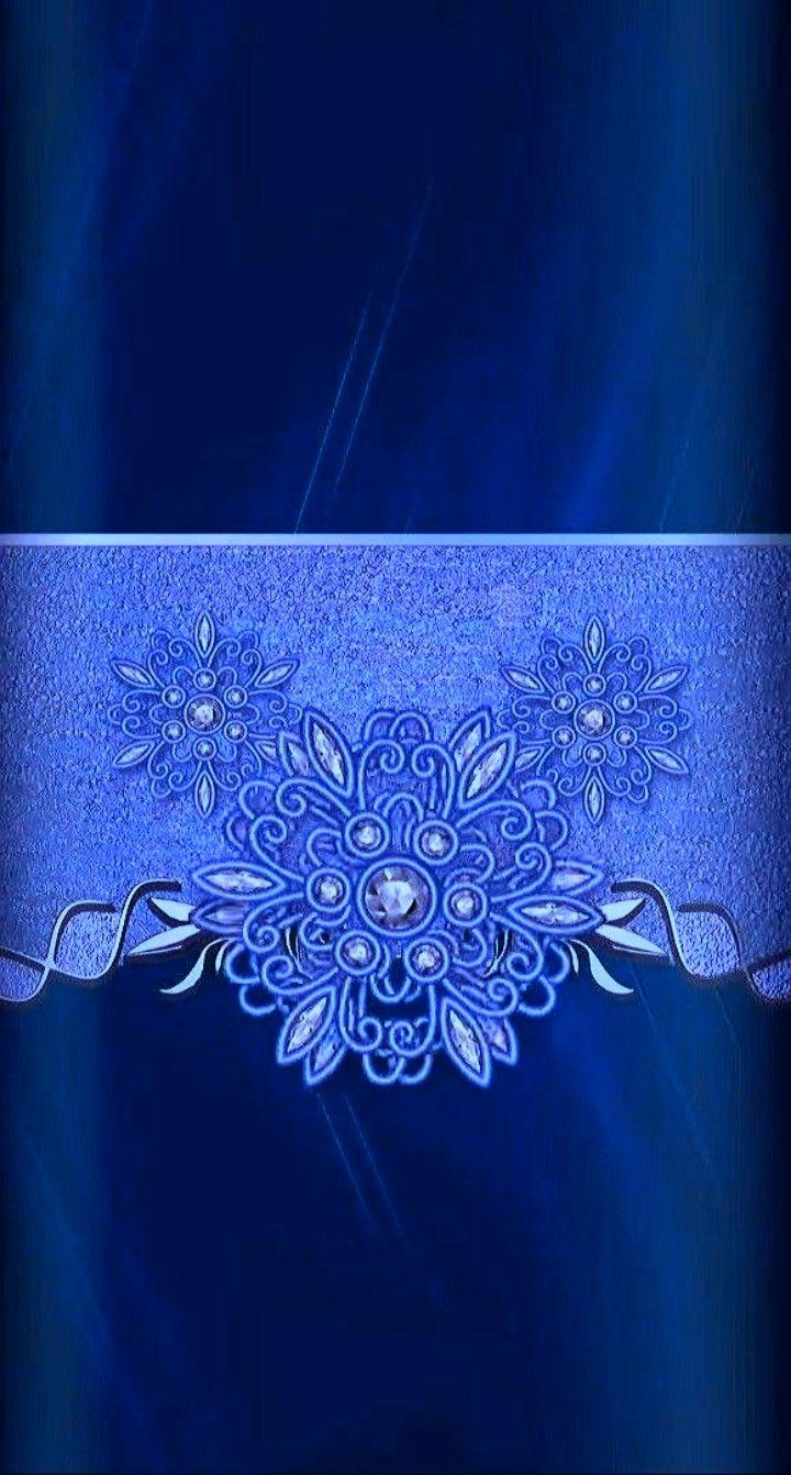 720x1342 Wallpaper. Studio background image, Blue wallpaper, Abstract wall painting