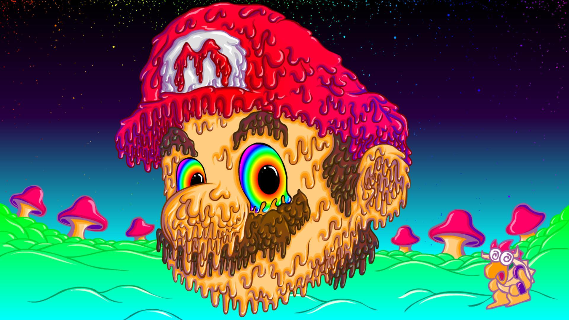 1920x1080 Trippy Mario [1920x1080]