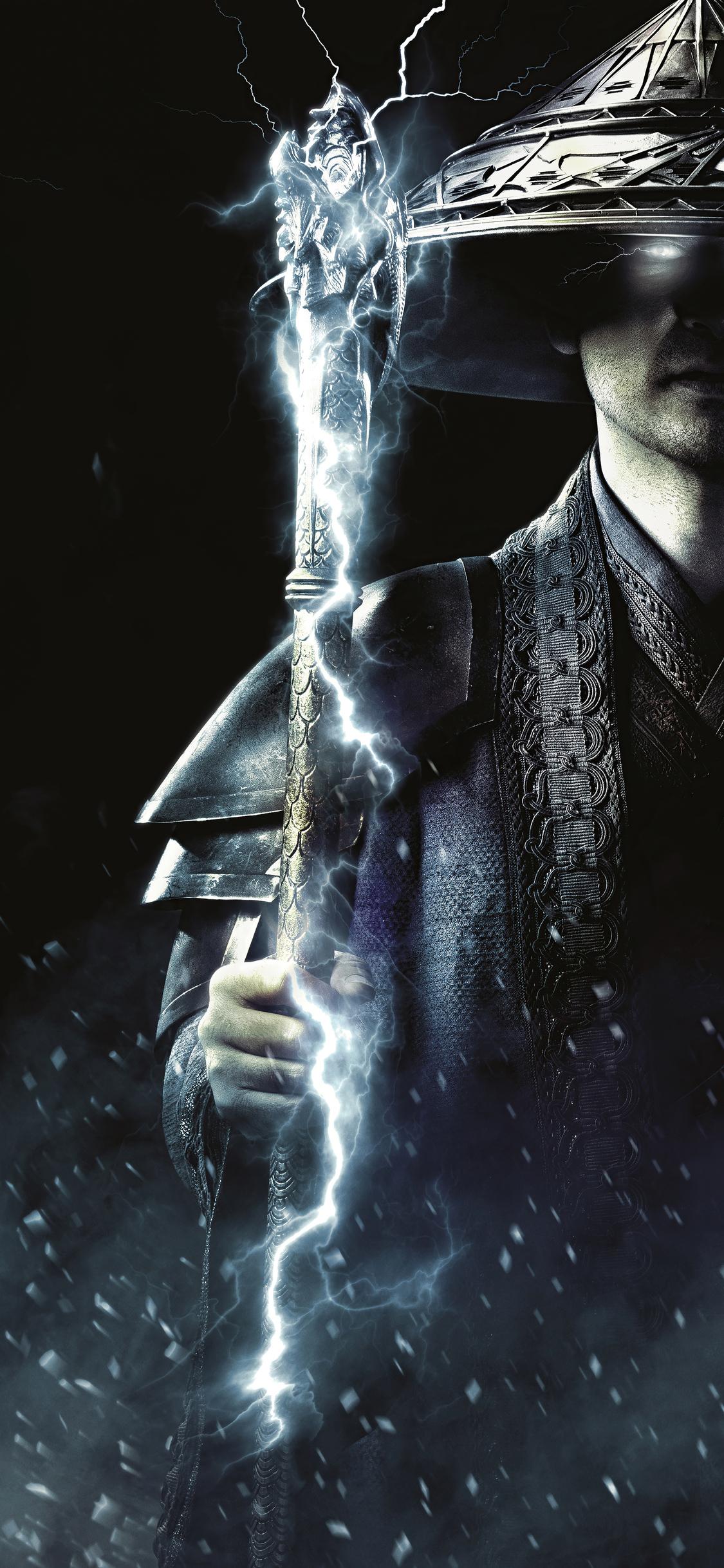1125x2436 Mortal Kombat Raiden Wallpaper