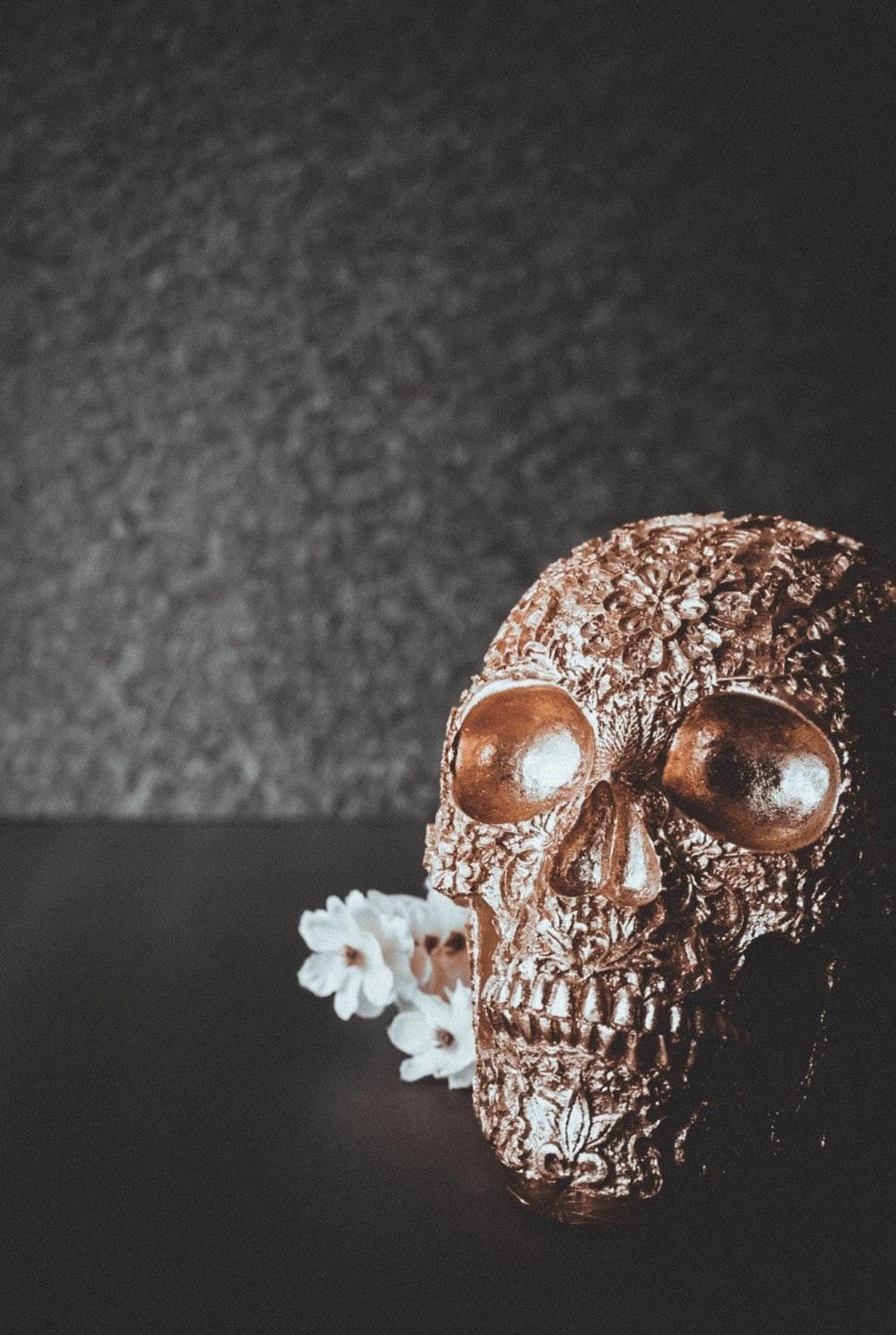 1000x1489 Gold Skull Picture. Download Free Image