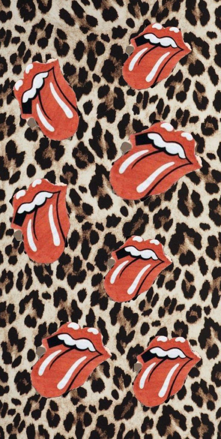 736x1462 Rolling Stones. Cheetah print wallpaper, Phone wallpaper image, Cute fall wallpaper