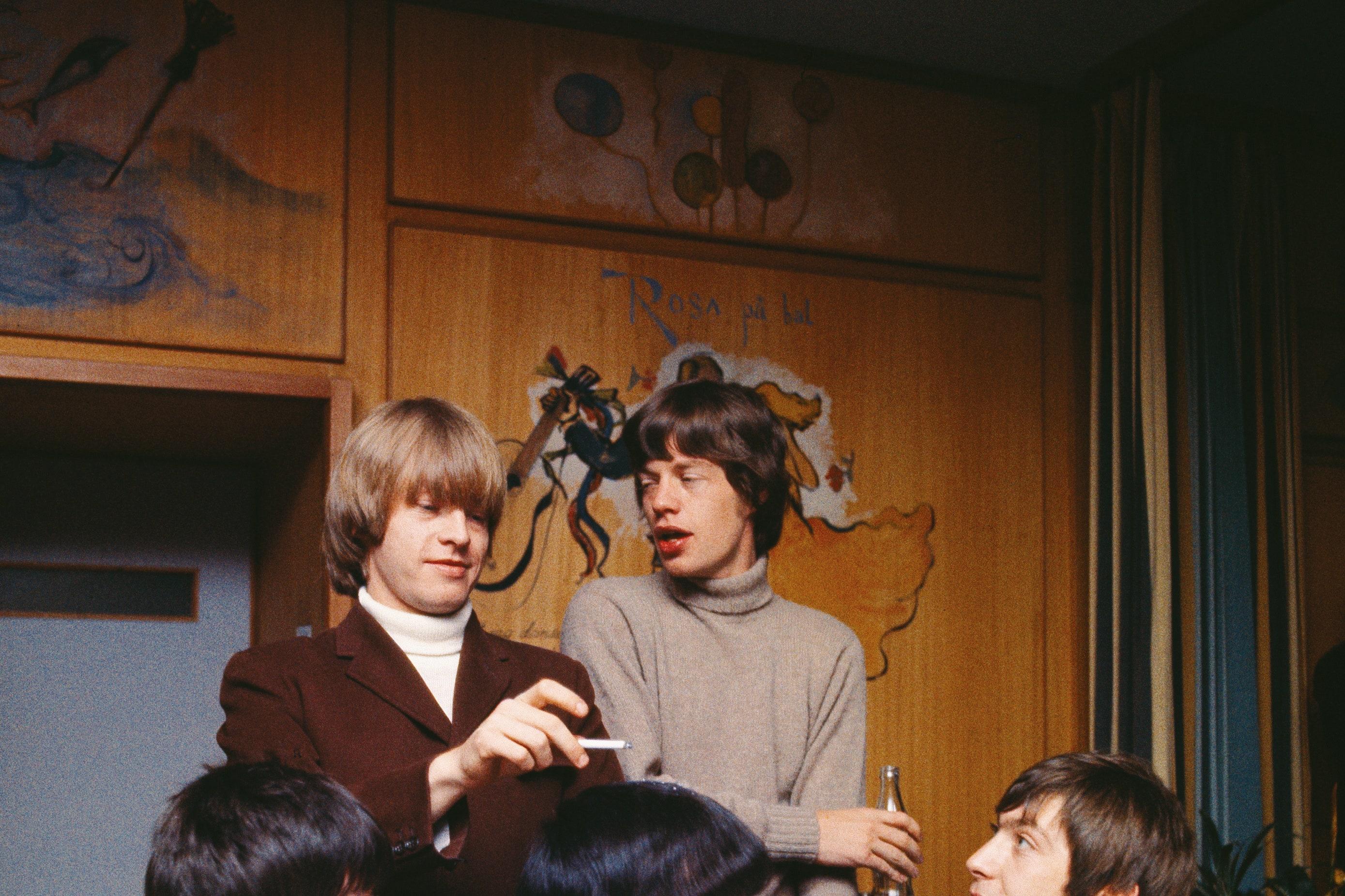 2778x1852 These photo show the Rolling Stones on one of their earliest tours