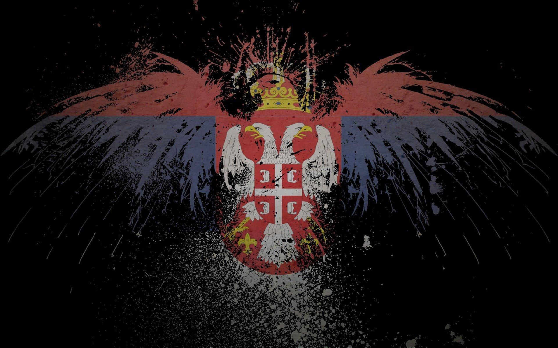 1920x1200 Serbia Flag Wallpaper HD 93210