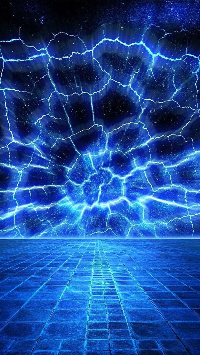 675x1200 Blue Space Bricks Galaxy S3 Wallpaper (675x1200)