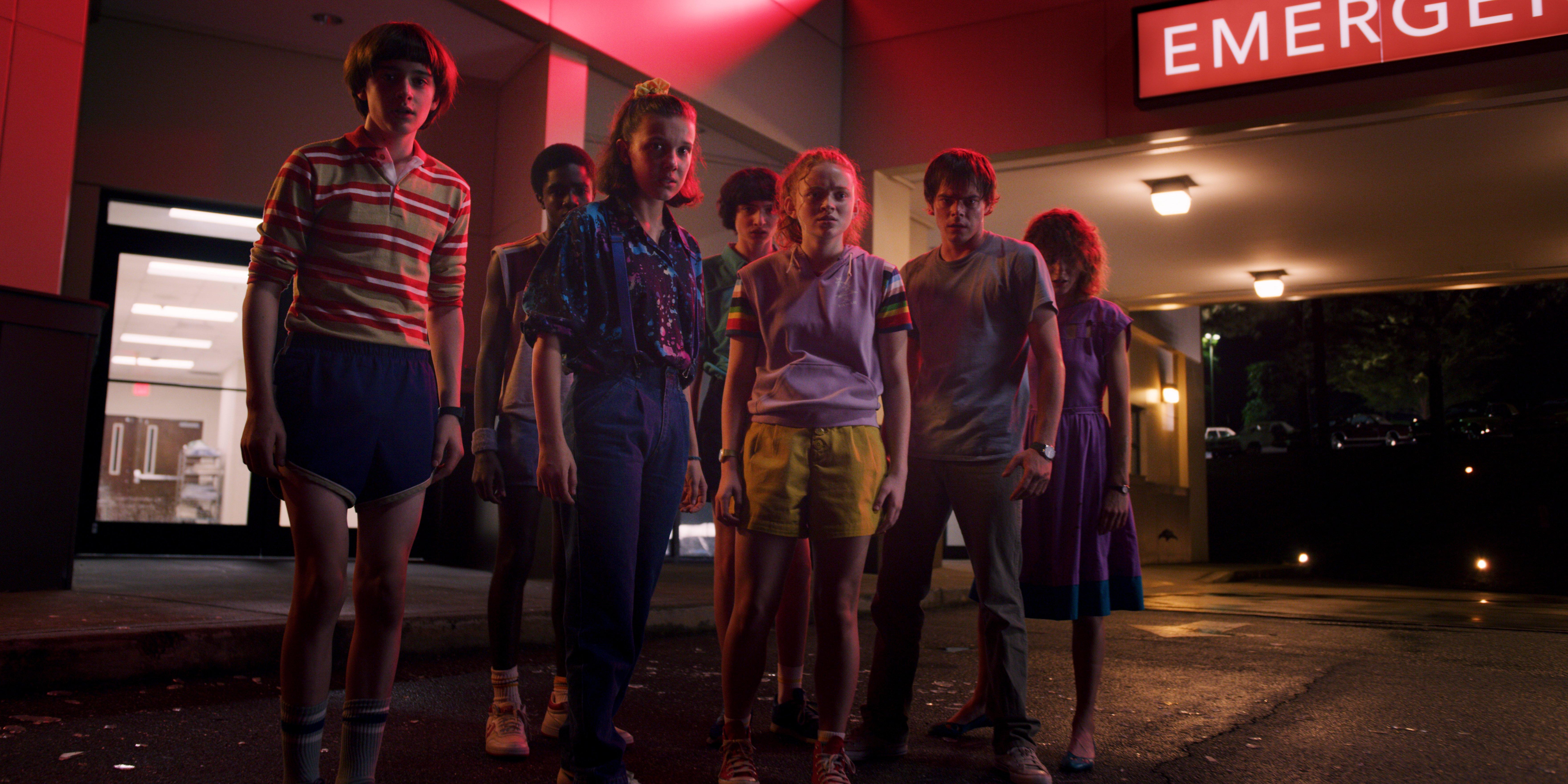 7040x3520 Stranger Things Wallpaper