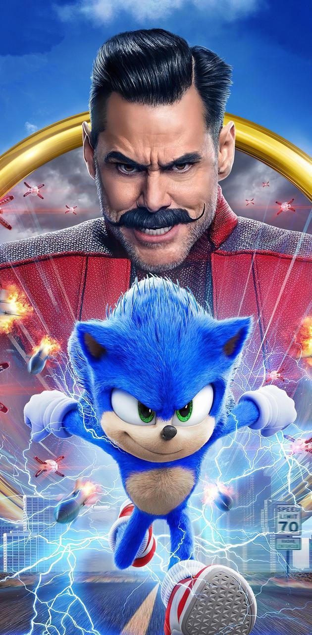630x1280 Sonic the Hedgehog wallpaper