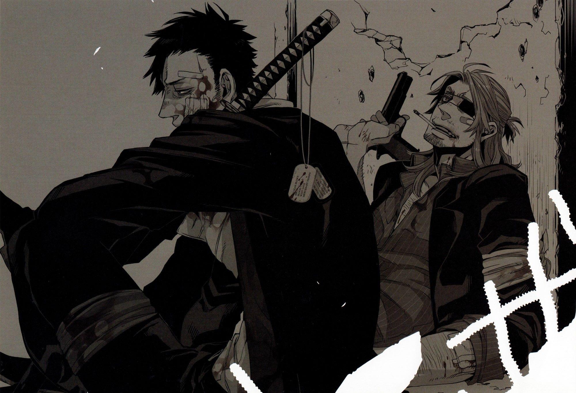 2000x1366 Gangsta Manga Wallpaper
