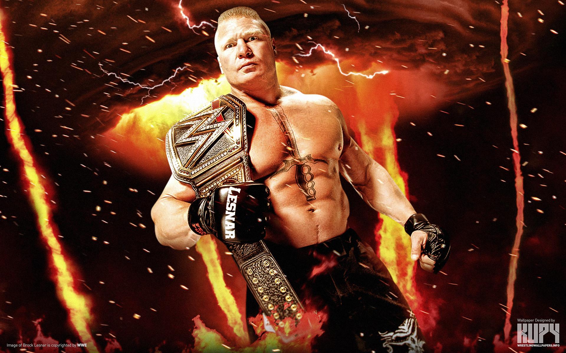 1920x1200 NEW Brock Lesnar WWE Heavyweight Champion of the World wallpaper! Wrestling Wallpaper