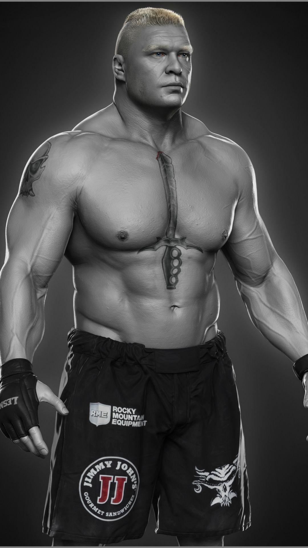 1080x1920 Brock Lesnar HD Android Wallpaper