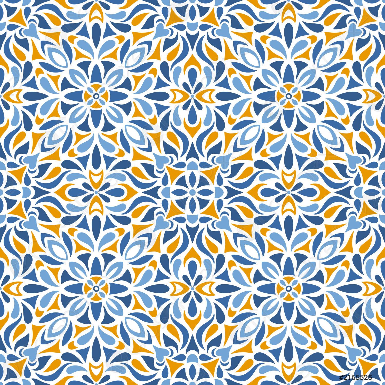 1500x1500 Seamless background Eastern style Mandala ornament Arabic Pattern Elements of
