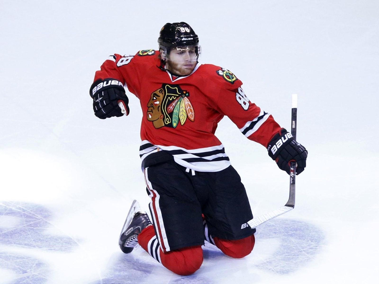 1600x1200 Patrick Kane Celebration High Quality Wallpaper : Sports. Desktop Background