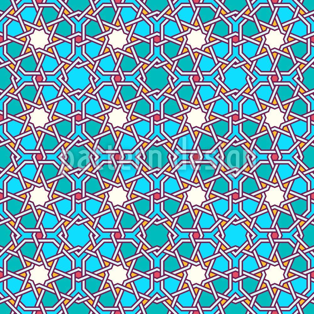 1000x1000 Wall Mural Pattern Wallpaper Arabic Latticework