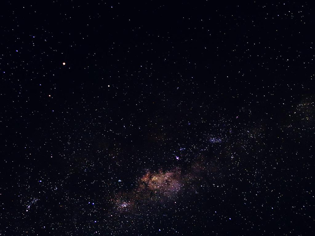 1024x768 Space Night Sky Star Dark Wallpaper