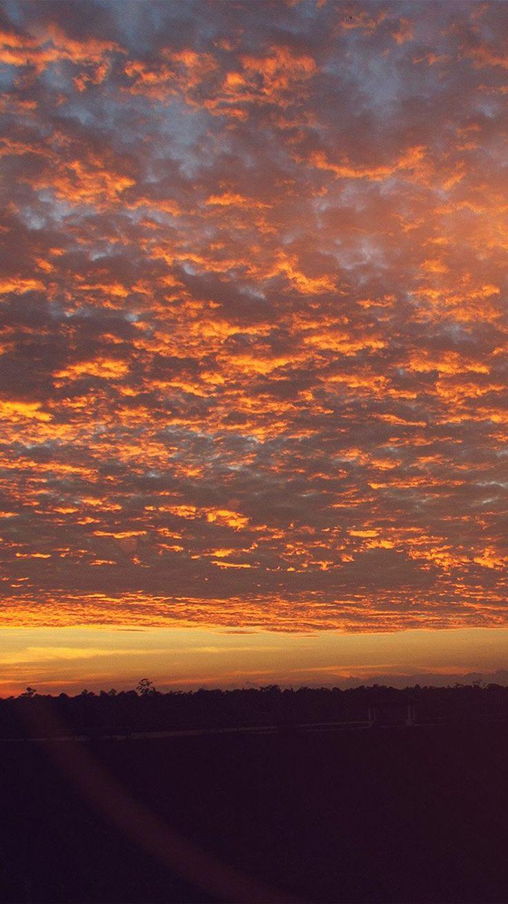 736x1309 Sunset Sky Cloud Nature Red Flare. Sky Aesthetic, Sunset Sky, Sunset Wallpaper