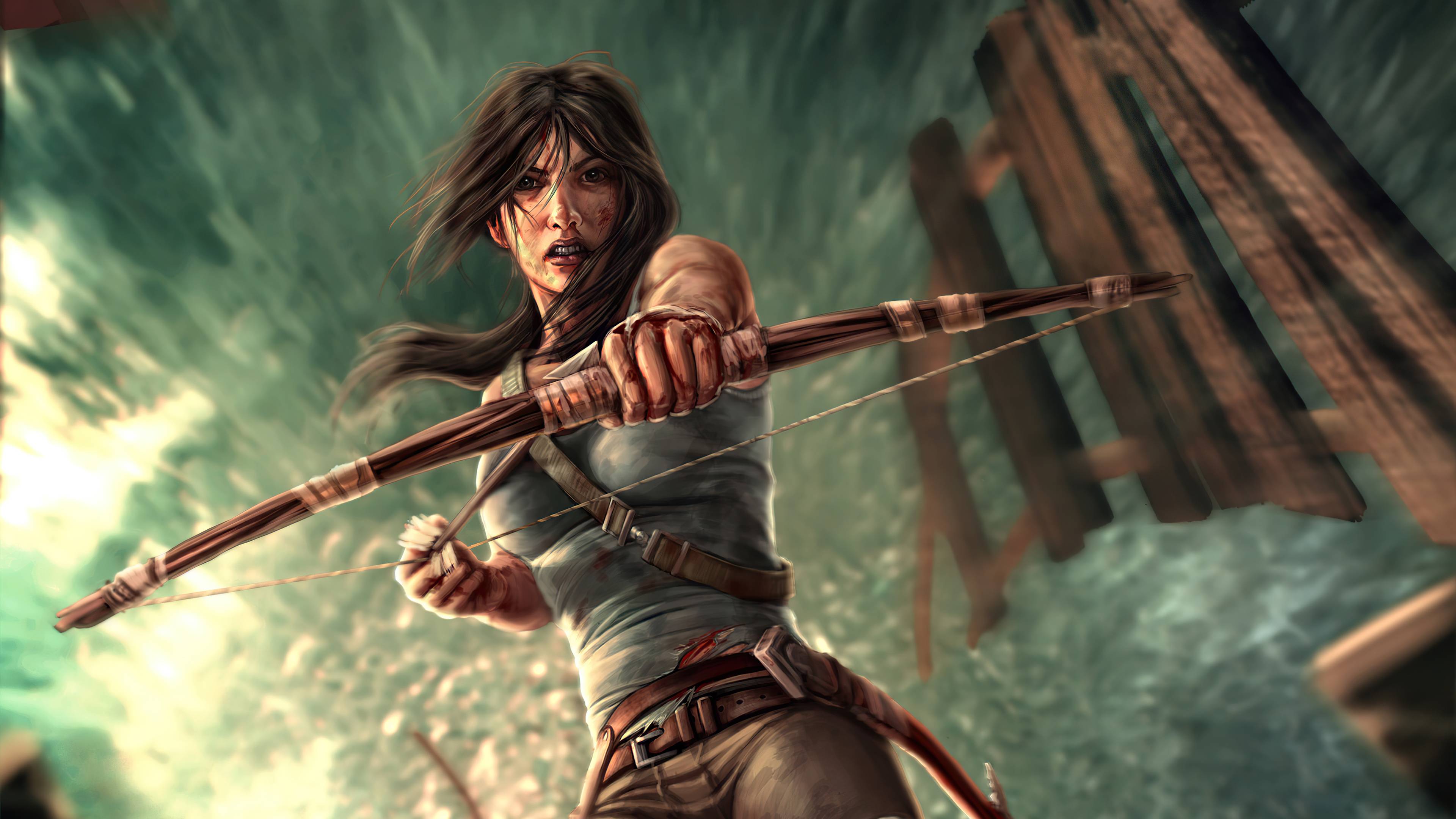 3840x2160 Lara Croft Survivor Trilogy Wallpaper, HD Games 4K Wallpaper, Image, Photo and Background