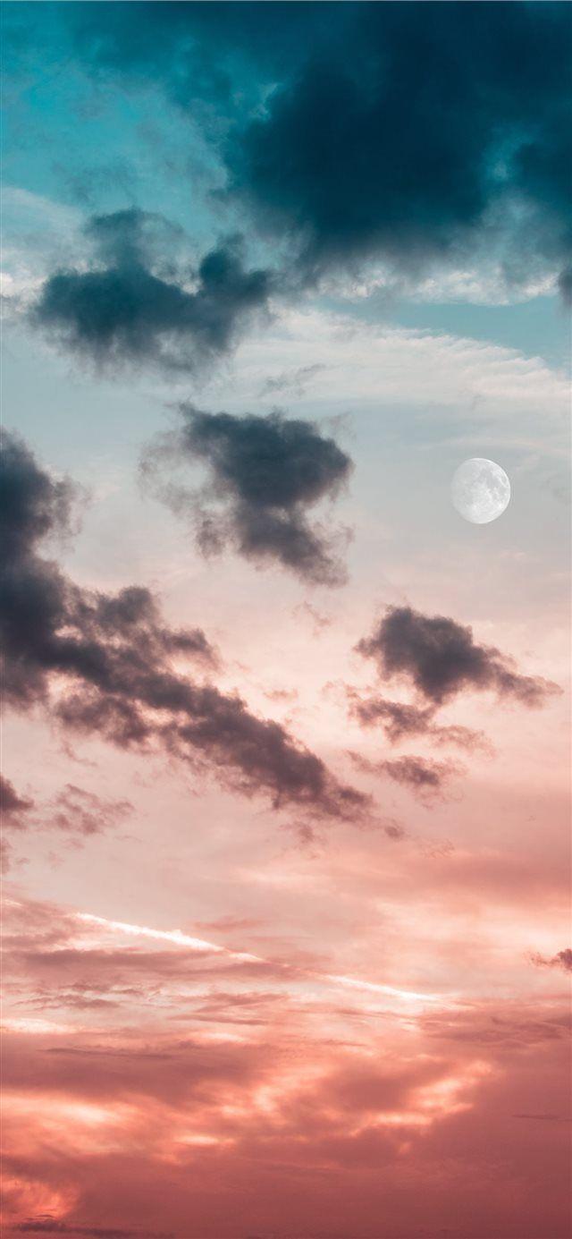 640x1385 New moon iPhone X wallpaper #sun #nature #sunset #mobile #Wallpaper # Background #iPhoneX #iPhoneXS #iPhon. iPhone wallpaper sky, Nature wallpaper, Sky aesthetic