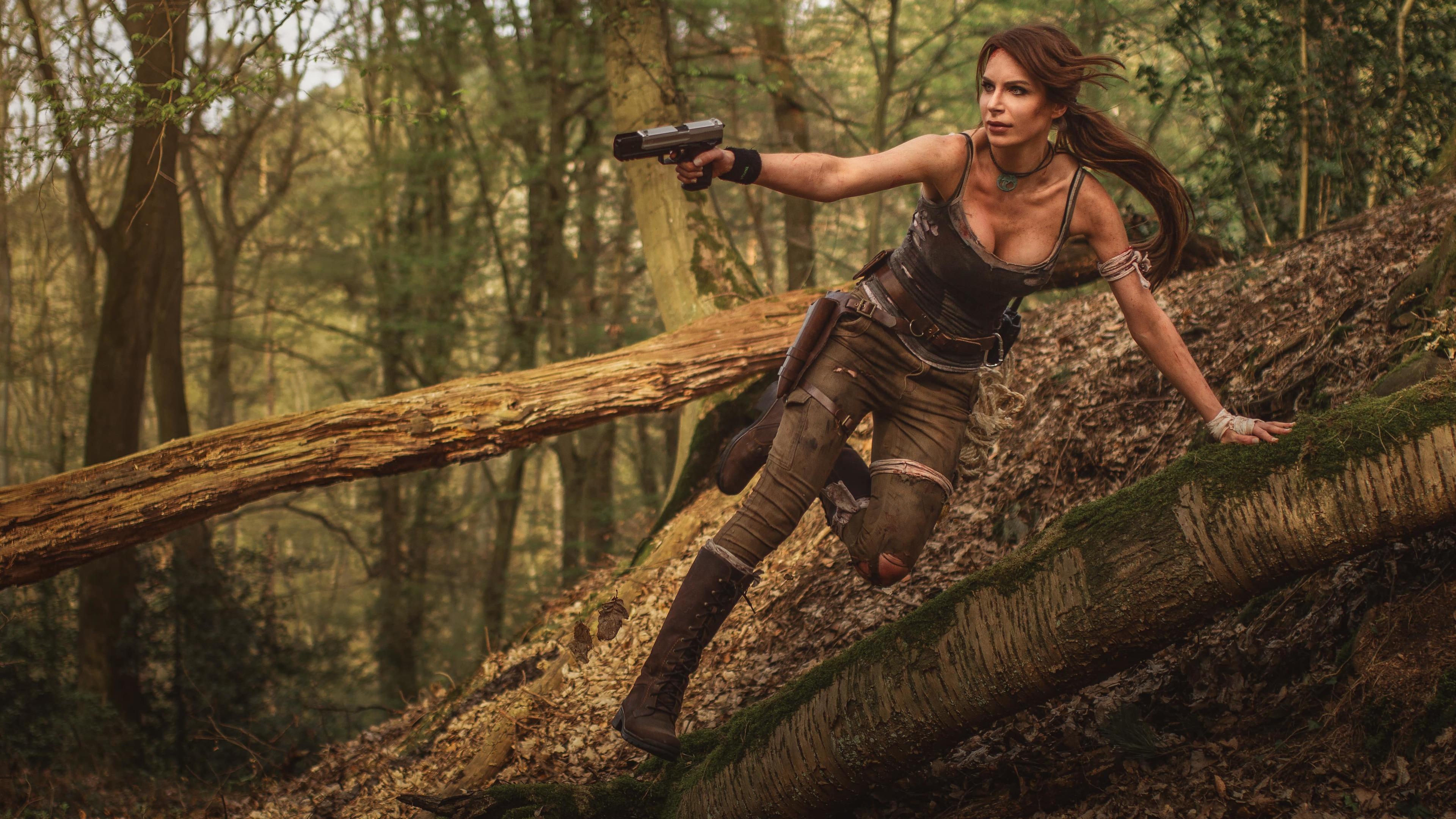 3840x2160 Wallpaper 4k Tomb Raider Cosplay Wallpaper