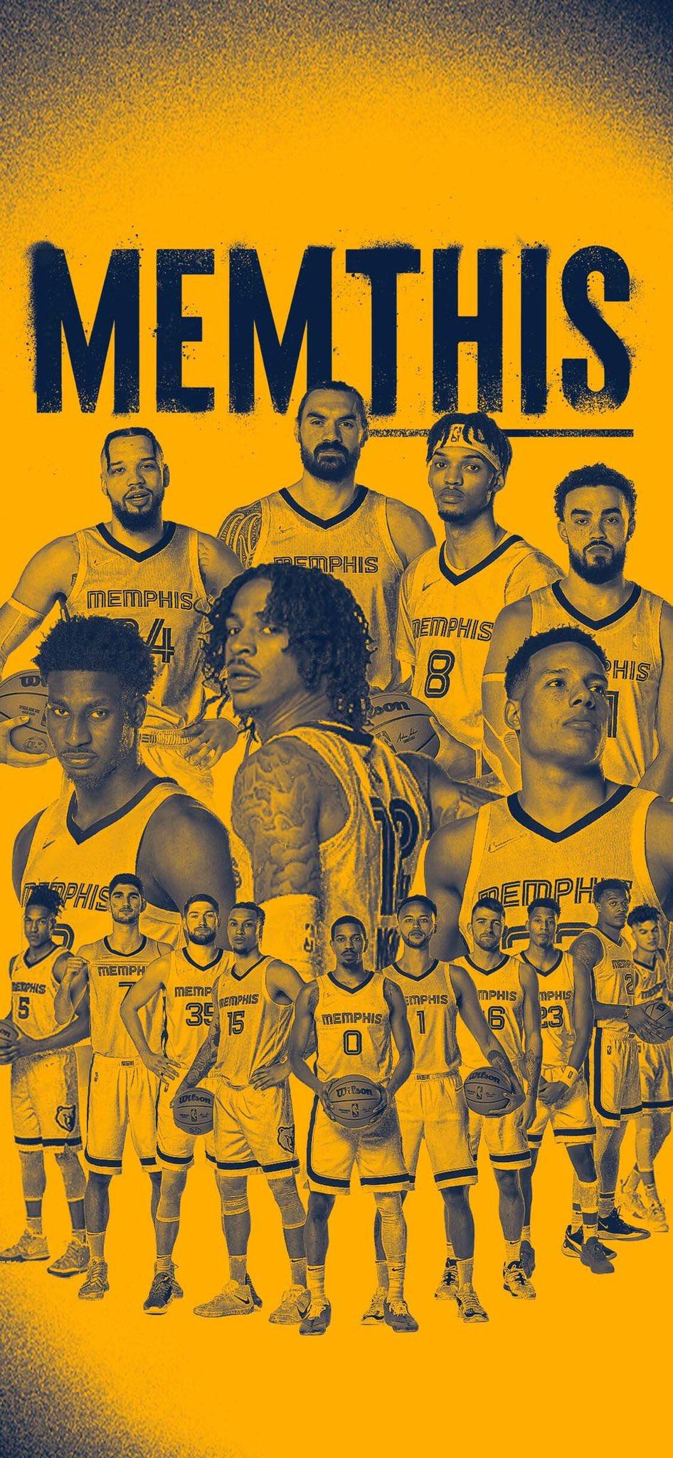 946x2048 Memphis Grizzlies in that playoff mode with these brand new wallpaper for your phone 〽️ #WallpaperWednesday