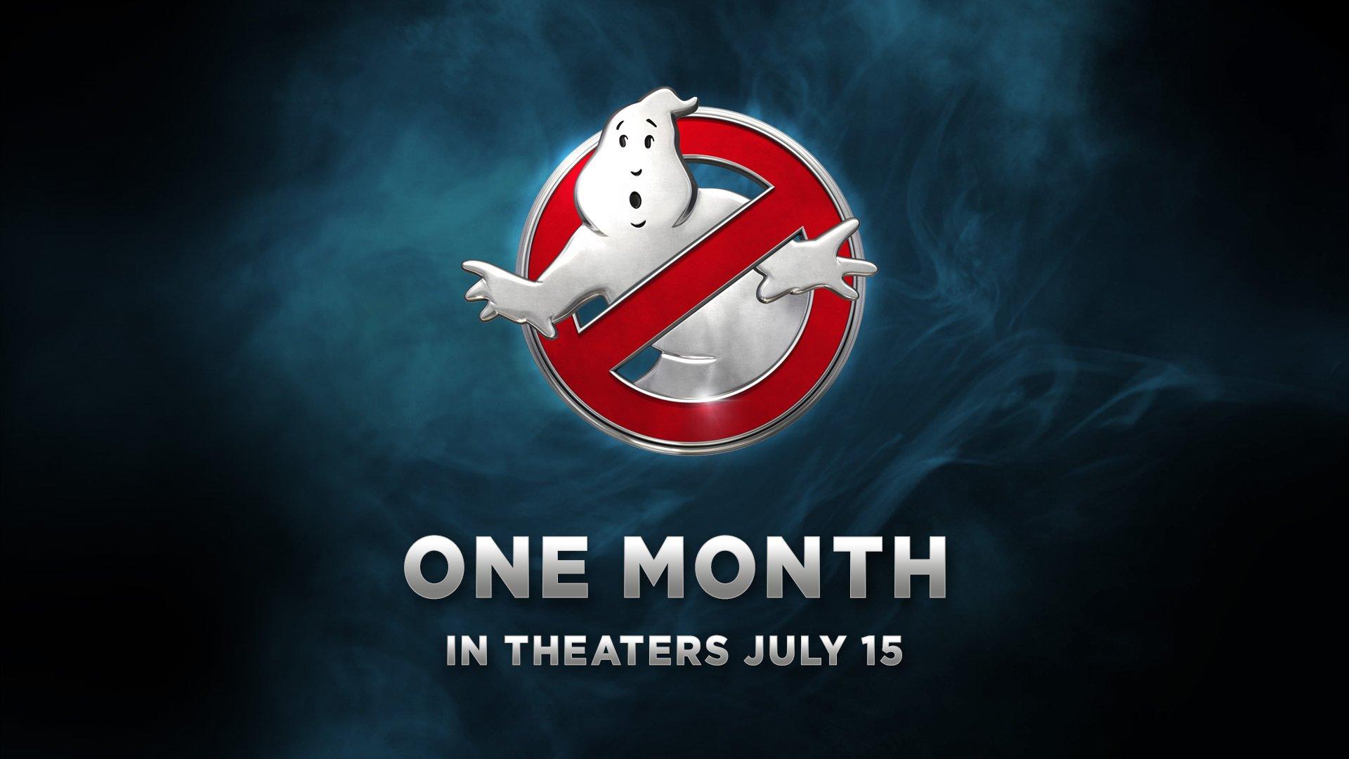 1920x1080 Ghostbusters one month, get ready to bust some ghosts. # Ghostbusters