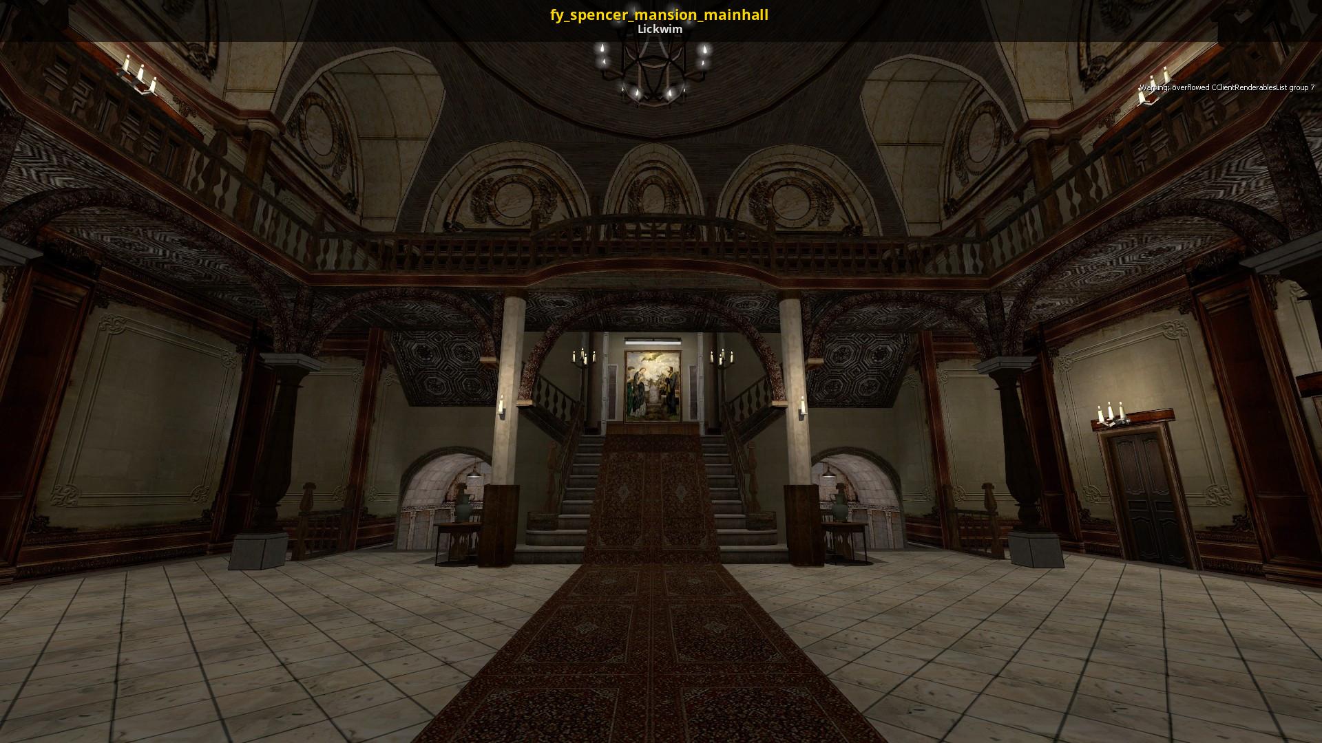 1920x1080 Fy_spencer_mansion_mainhall [Counter Strike: Source] [Mods]
