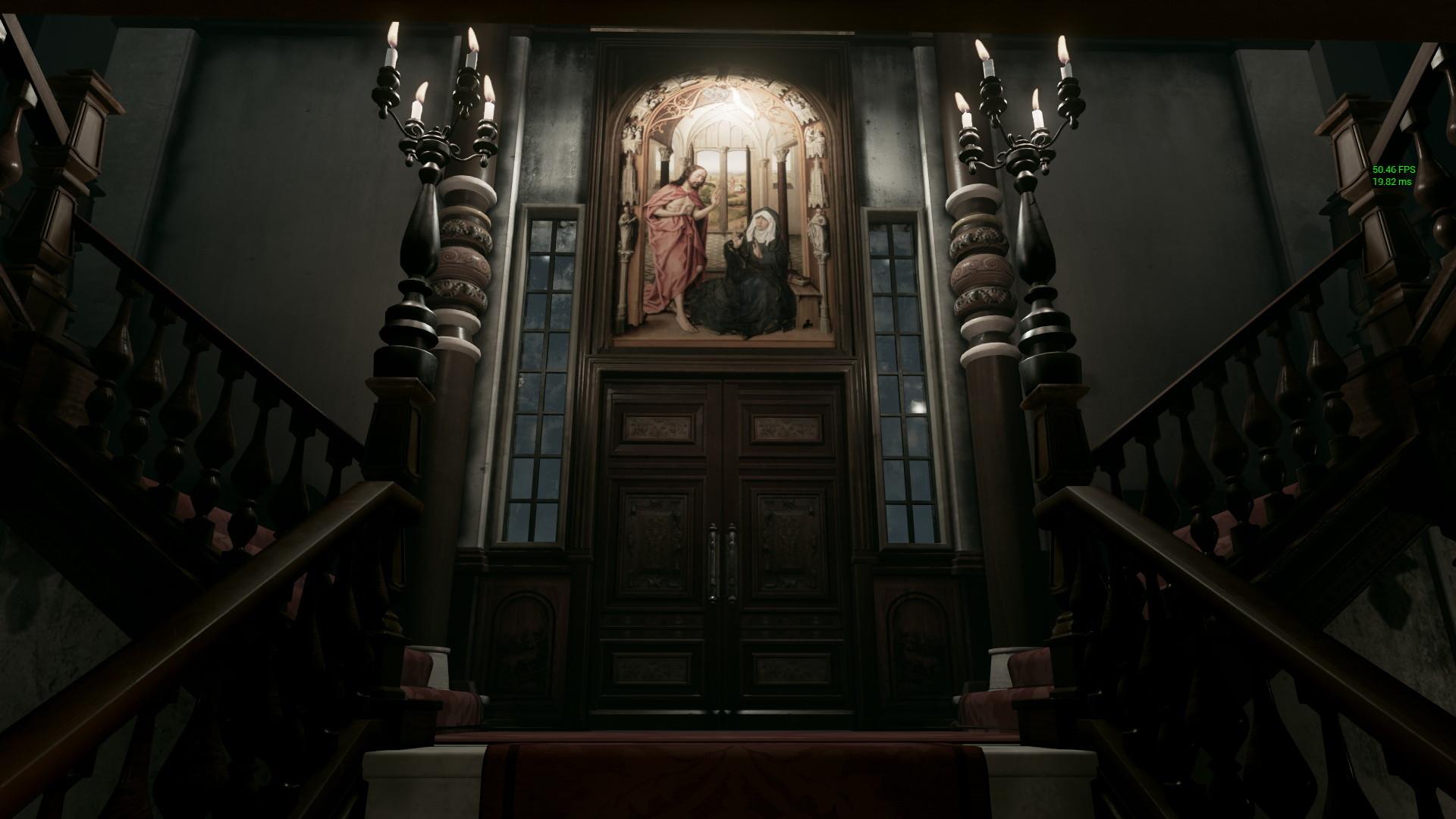 1920x1080 Resident evil mansion hall Unreal4 project W.I.P # 7