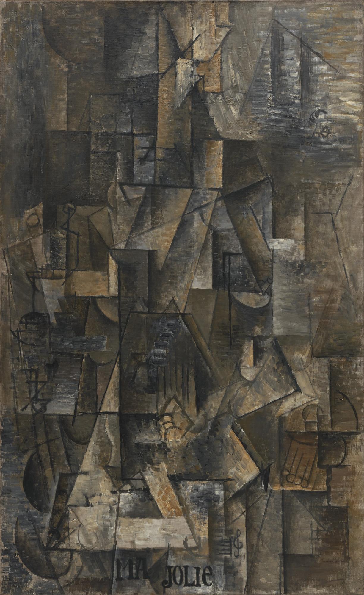 1224x2000 Pablo Picasso. Ma Jolie. Paris, Winter 1911 12