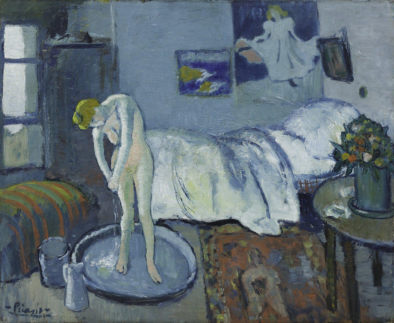 1600x1310 What Secrets Lie Beneath the Surface of Picasso's Blue Period Paintings?