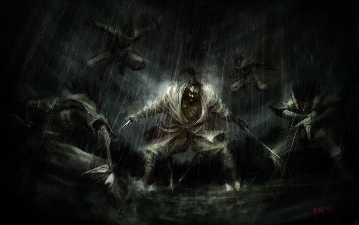 1224x767 NINJA VS SAMURAI CG01 by *sundang. Samurai artwork, Ninja wallpaper, Samurai wallpaper