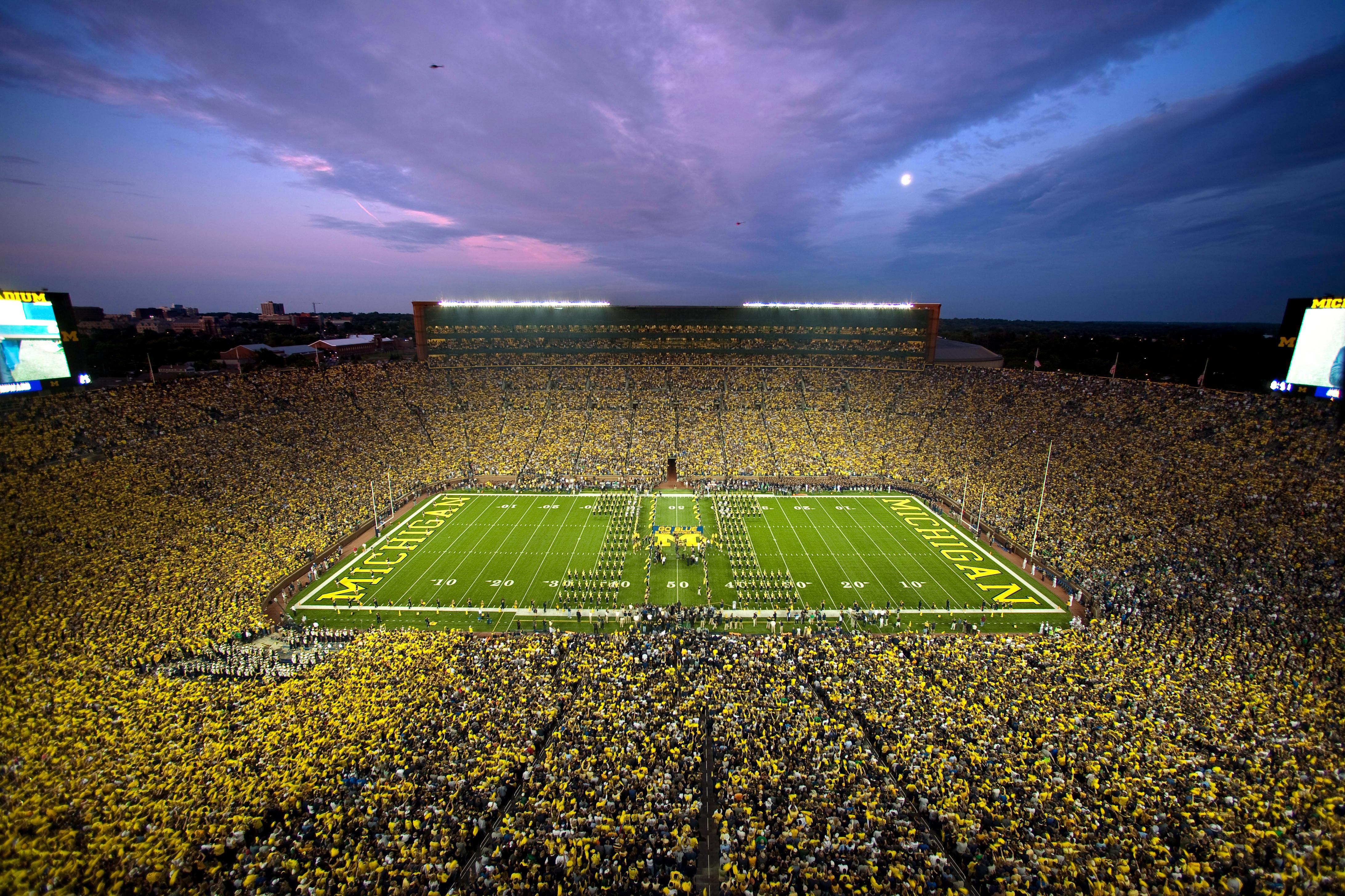 4368x2912 Michigan Stadium Wallpaper