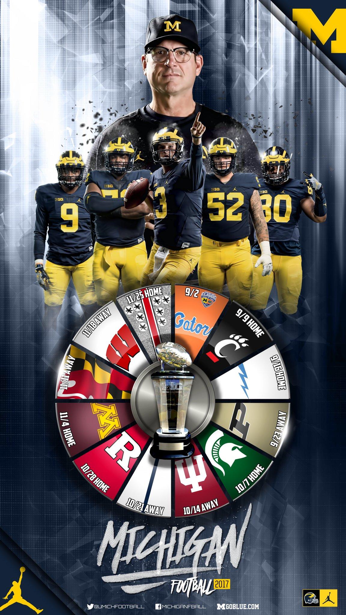 1152x2048 Aaron Bills Football 2017 Schedule Wallpaper! I'm sure fall can't come soon enough for you Blue Bloods! #BlueBloods18 #GoBlue 〽