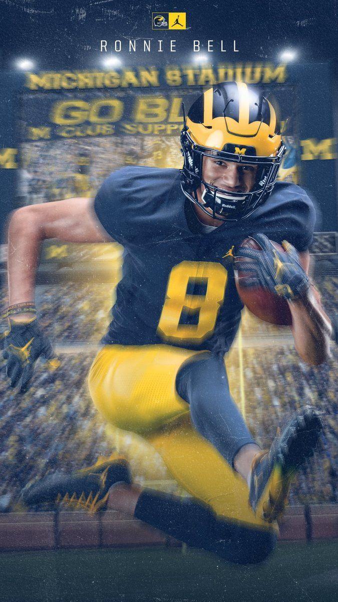 675x1200 Michigan. Football picture, College sports graphics, Michigan football