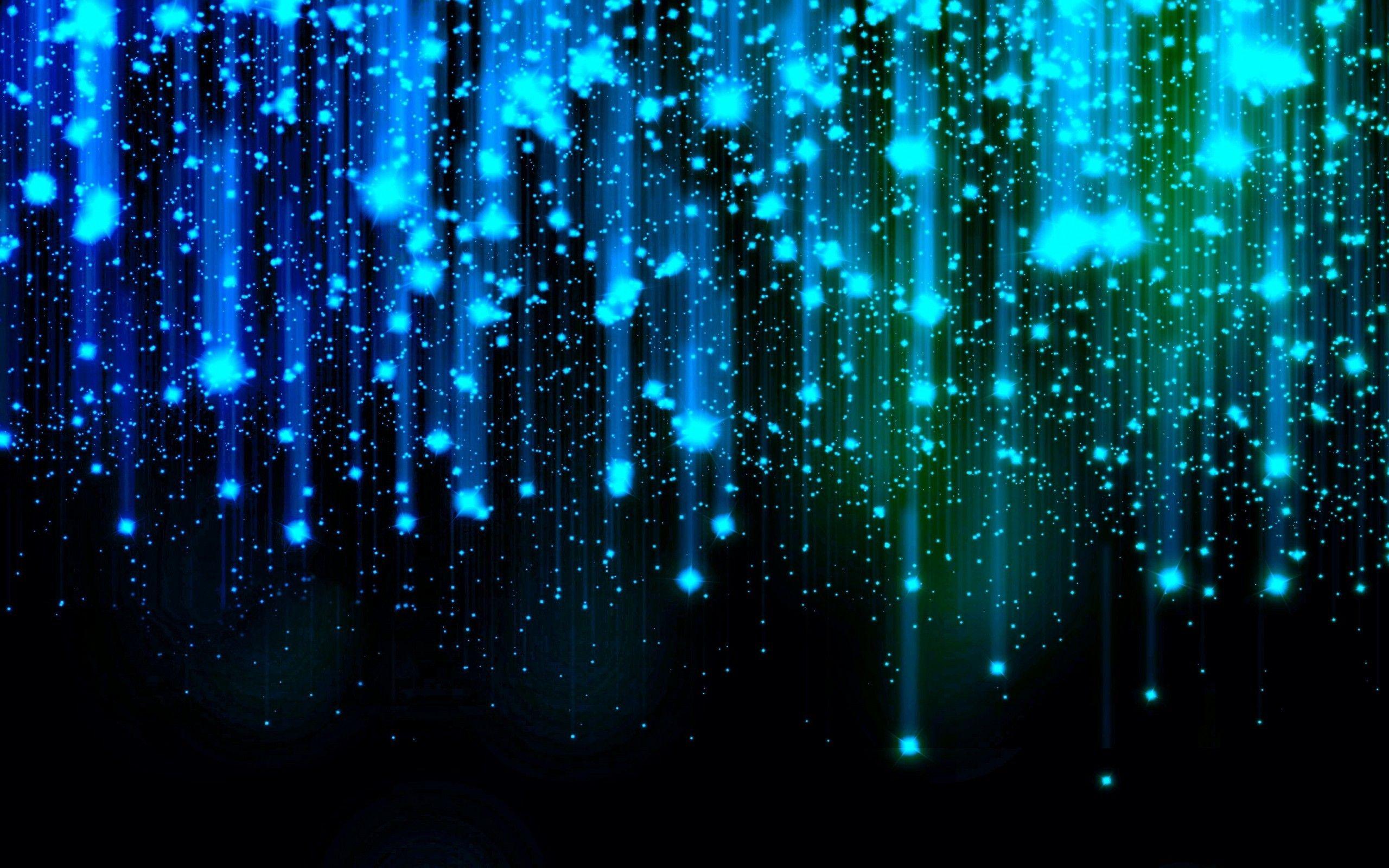 2560x1600 Blue Green and Black Wallpaper