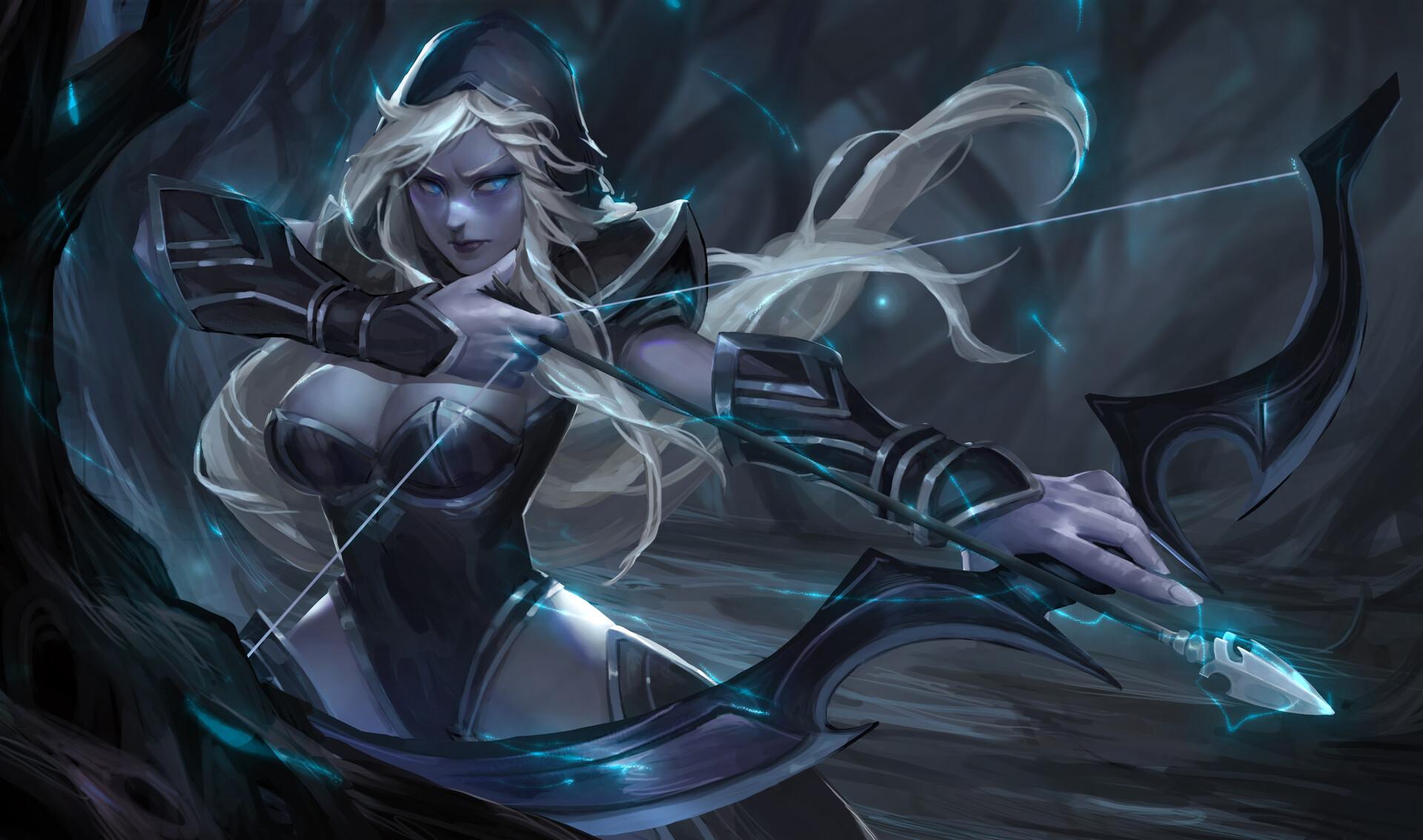 1920x1133 Drow Ranger Wallpaper 2 Game Wallpaper Gallery