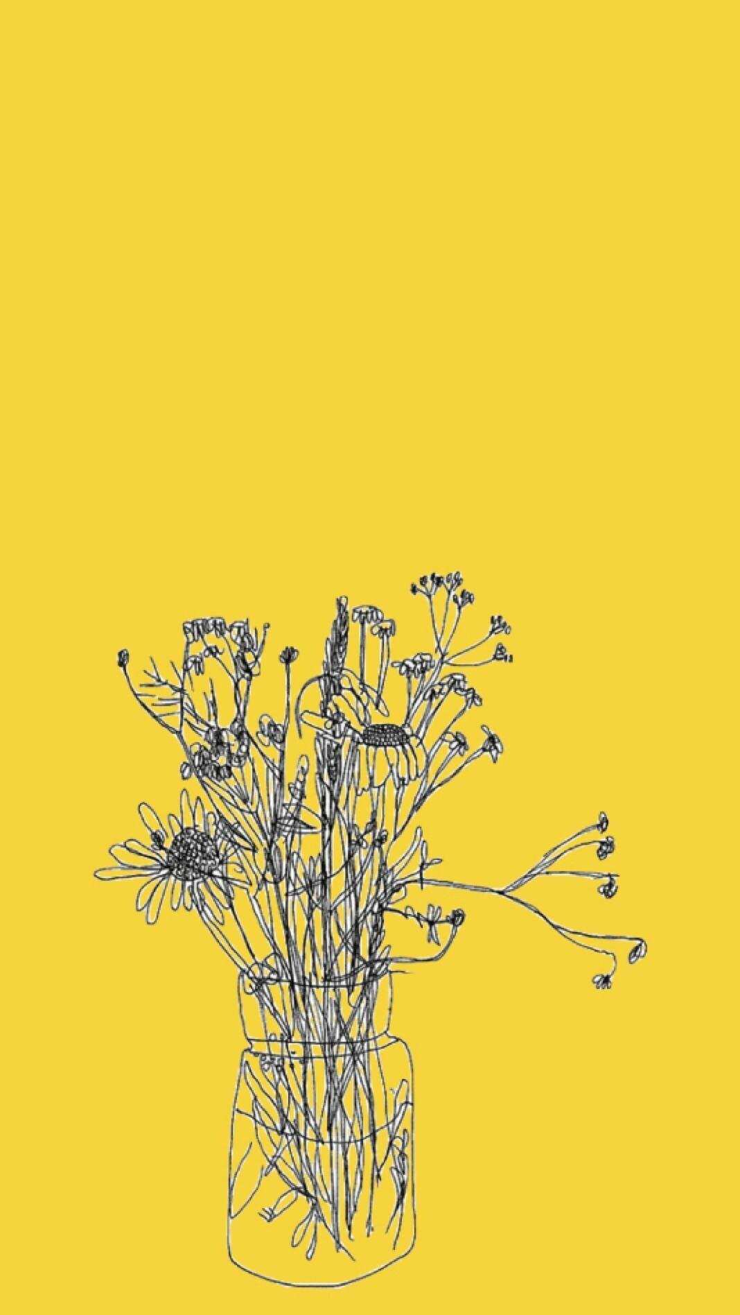 1068x1896 Yellow Art Wallpaper Wallpaper Popular Yellow Art Wallpaper Background