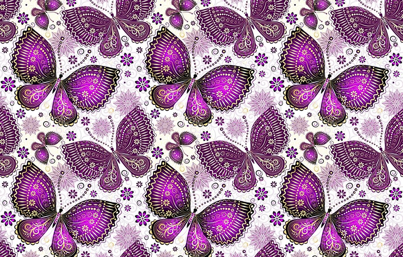 1332x850 Wallpaper butterfly, pattern, wings image for desktop, section текстуры