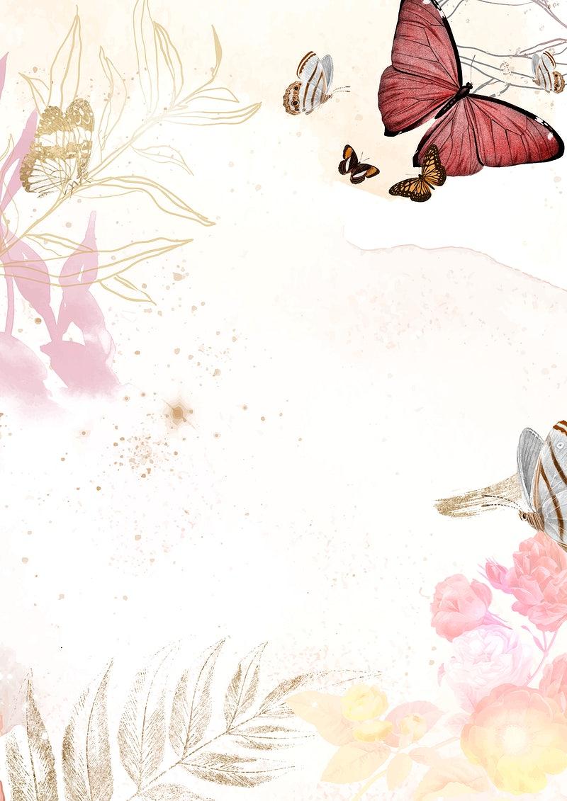 800x1131 Butterfly Background Wallpaper