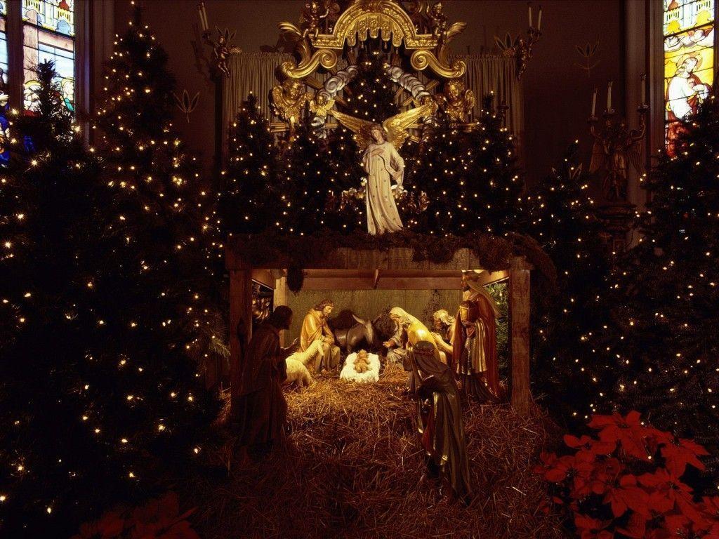 1024x768 Christian Christmas Desktop Wallpaper