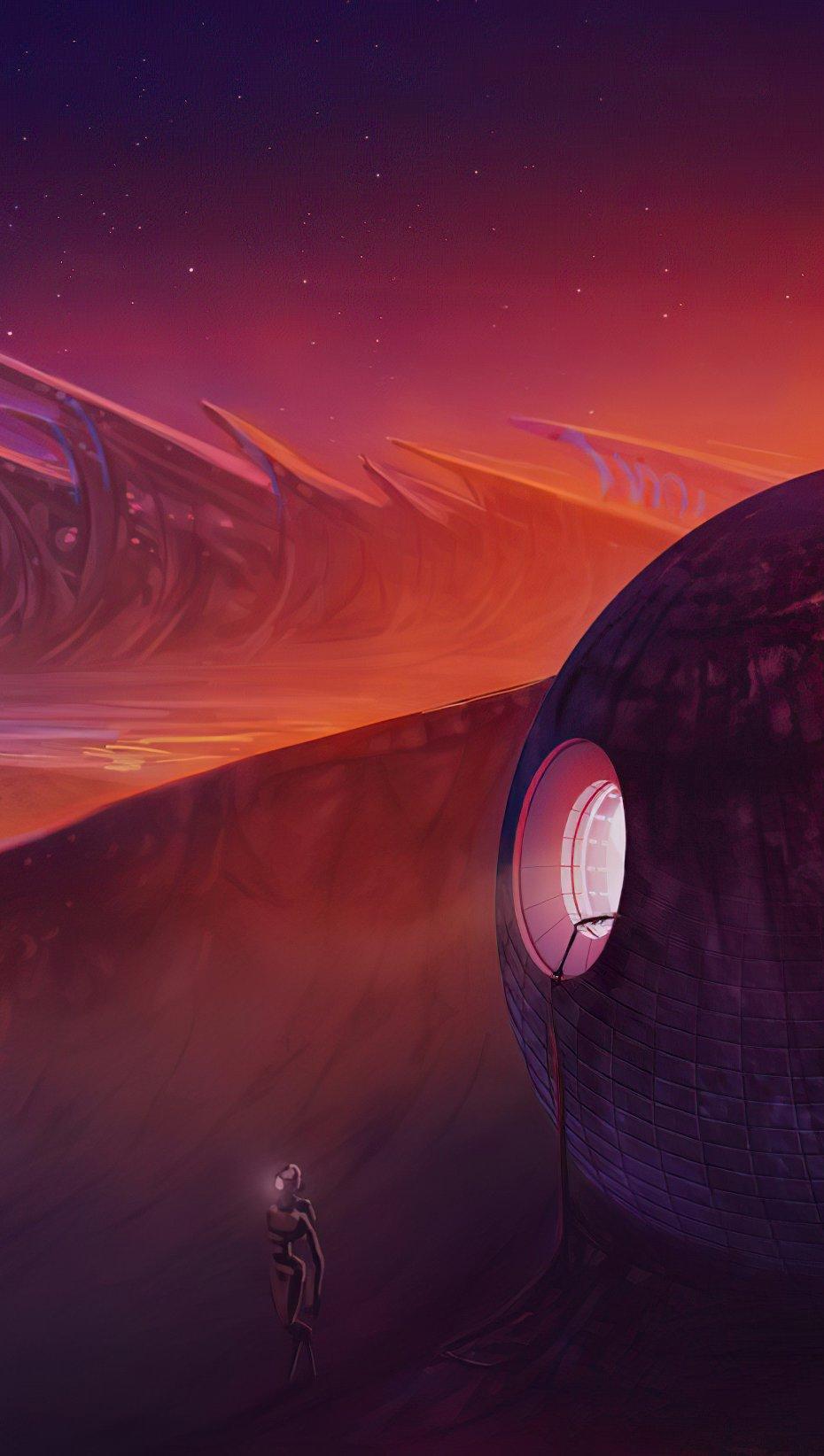 930x1644 Strange Planet Wallpaper 4k Ultra HD
