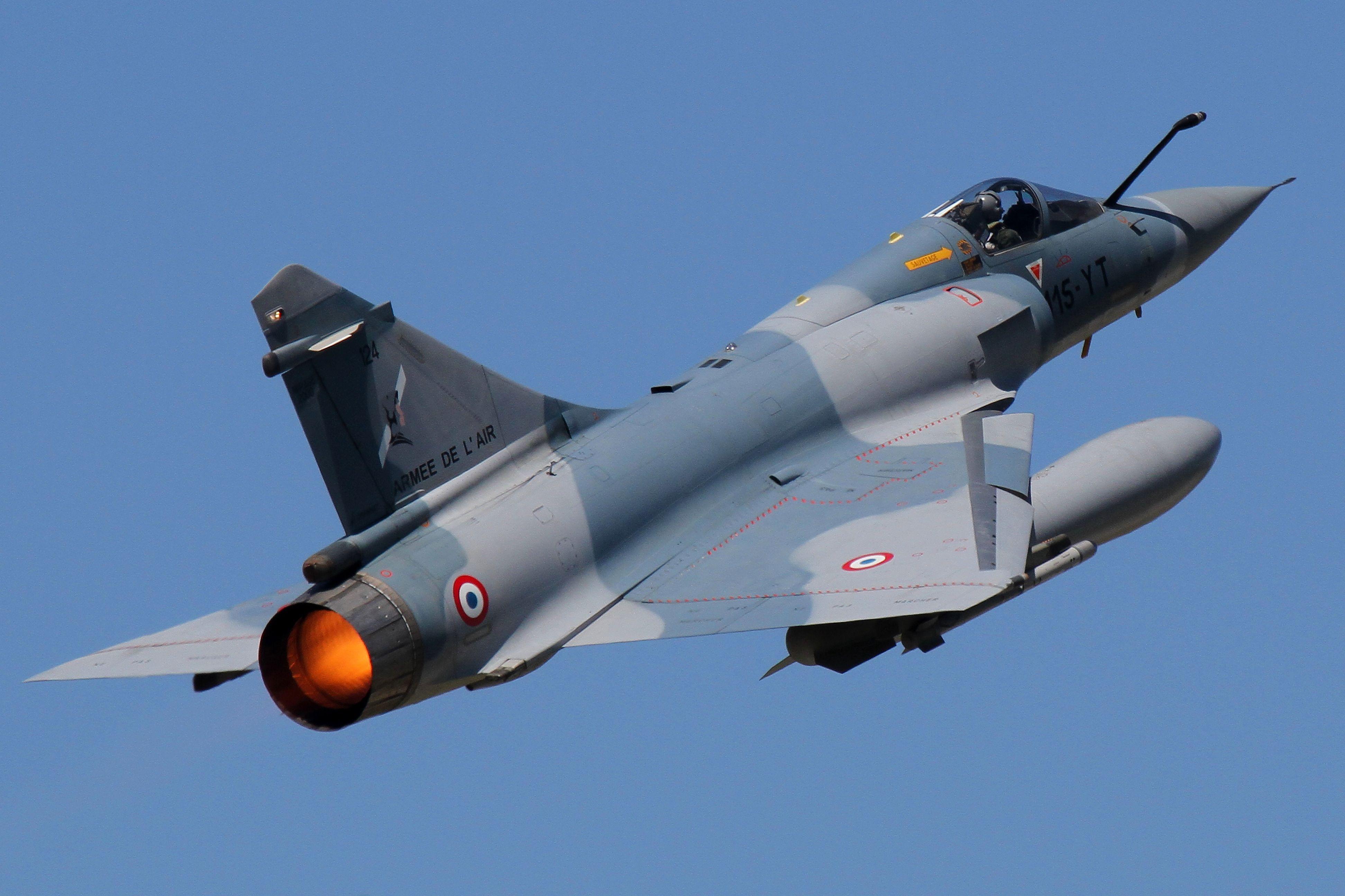 3888x2592 Wallpaper Dassault Mirage French fighter, French Air Force, 4K