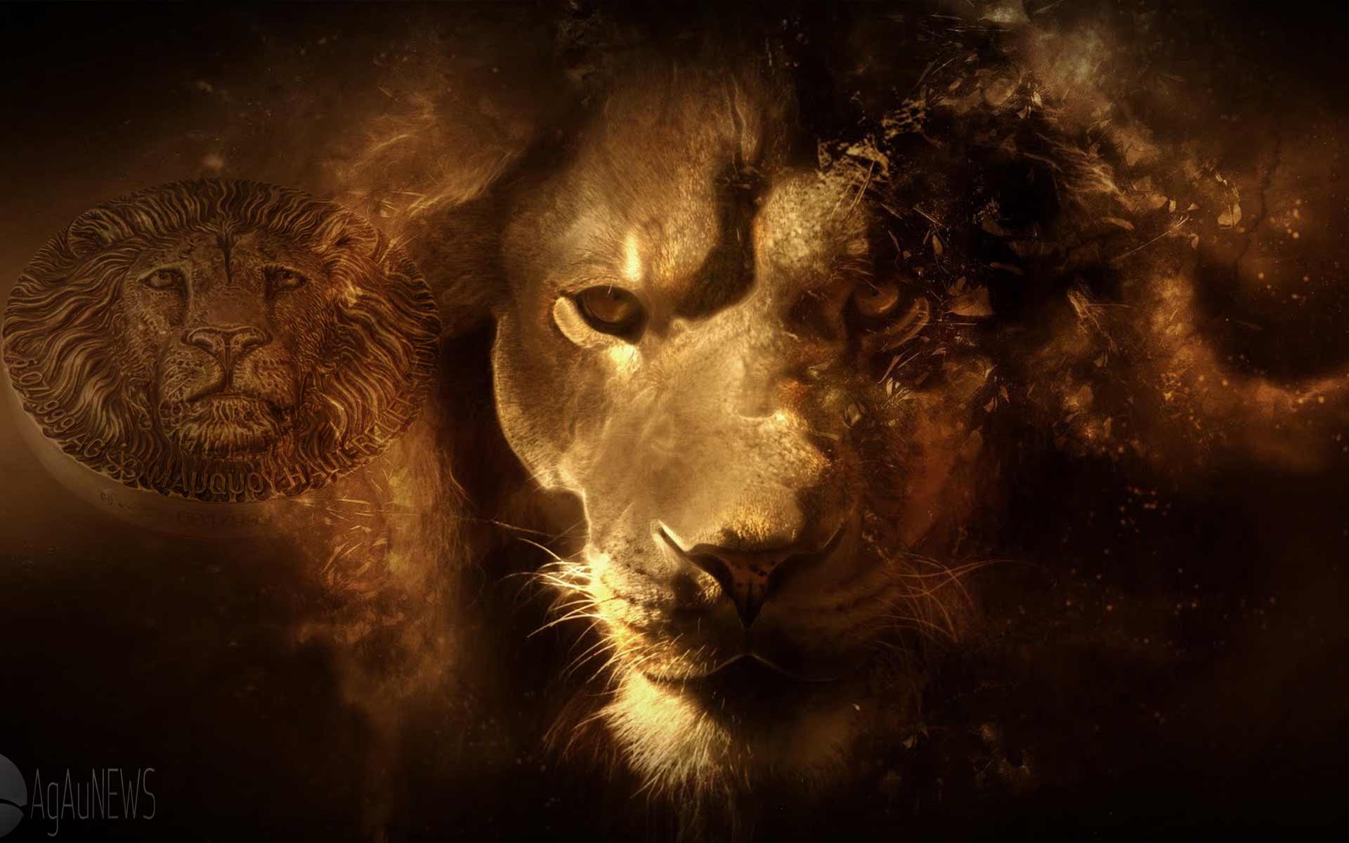 1920x1200 AllCollect Week: Big Five Lion Impresses With Ultra High Relief Coin Design