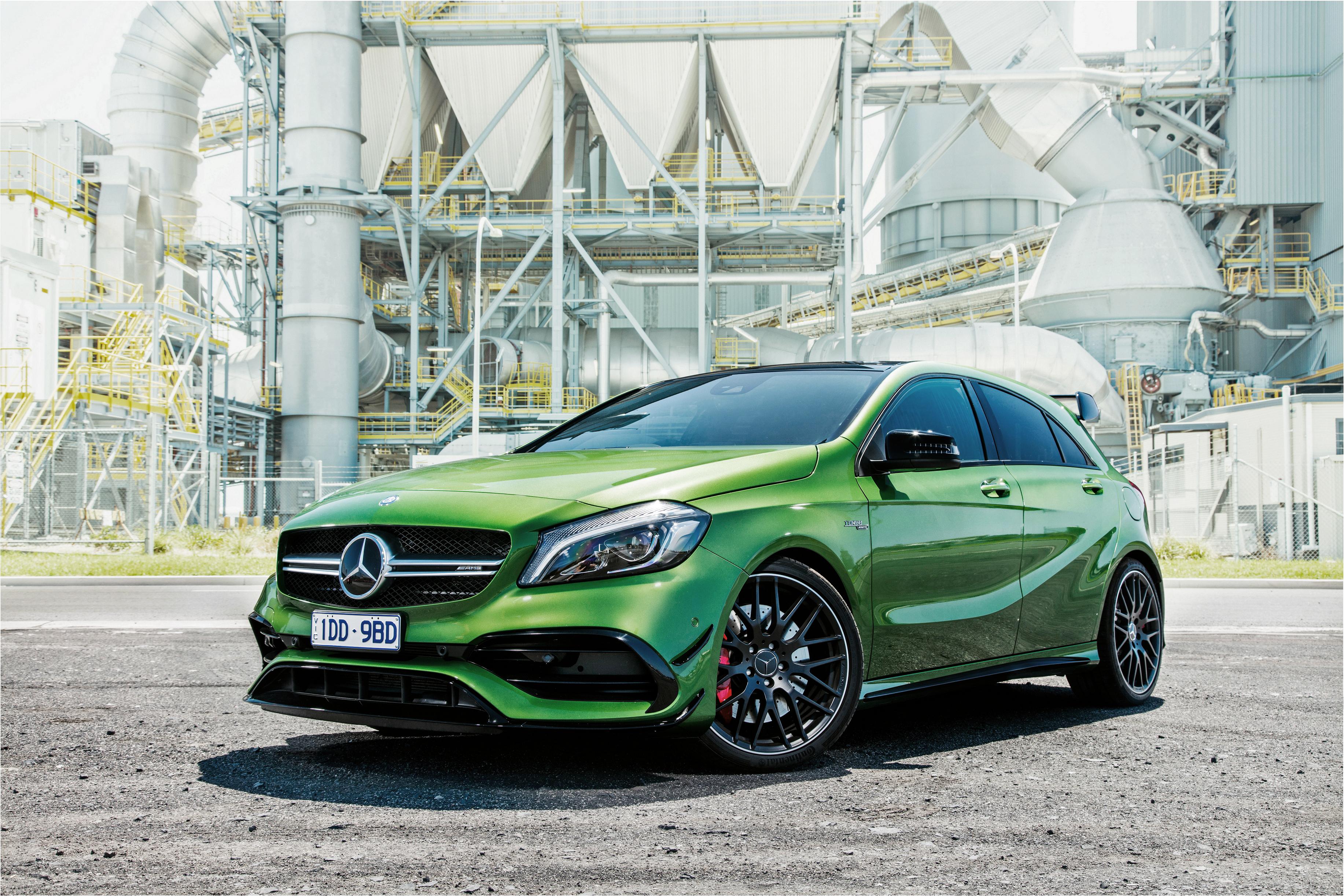 3667x2445 Download Green Car Car Compact Car Mercedes Benz Vehicle Mercedes Benz A Class HD Wallpaperx2445