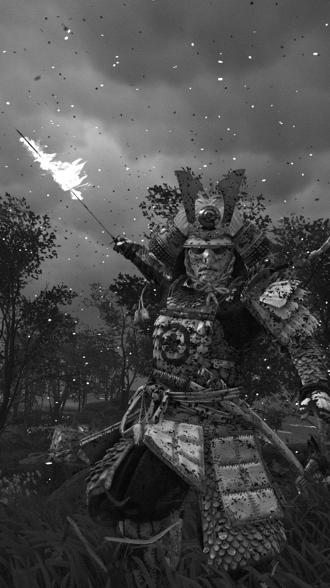 1080x1920 Ghost of Tsushima. HD Wallpaper. Arte samurai, Guerreiro japonês, Samurai guerreiro