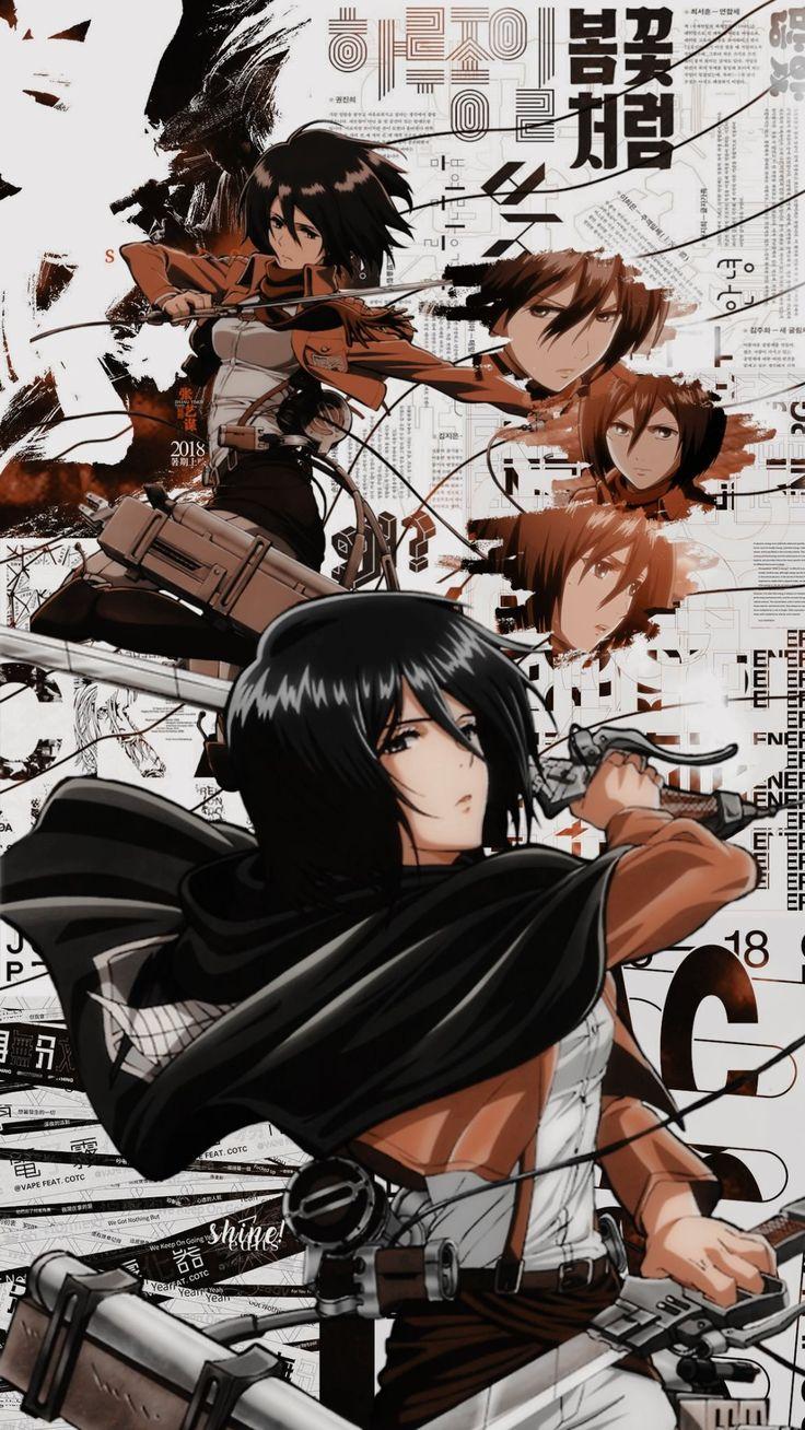 Mikasa Manga Wallpapers Top Free Mikasa Manga Backgrounds Wallpaperaccess