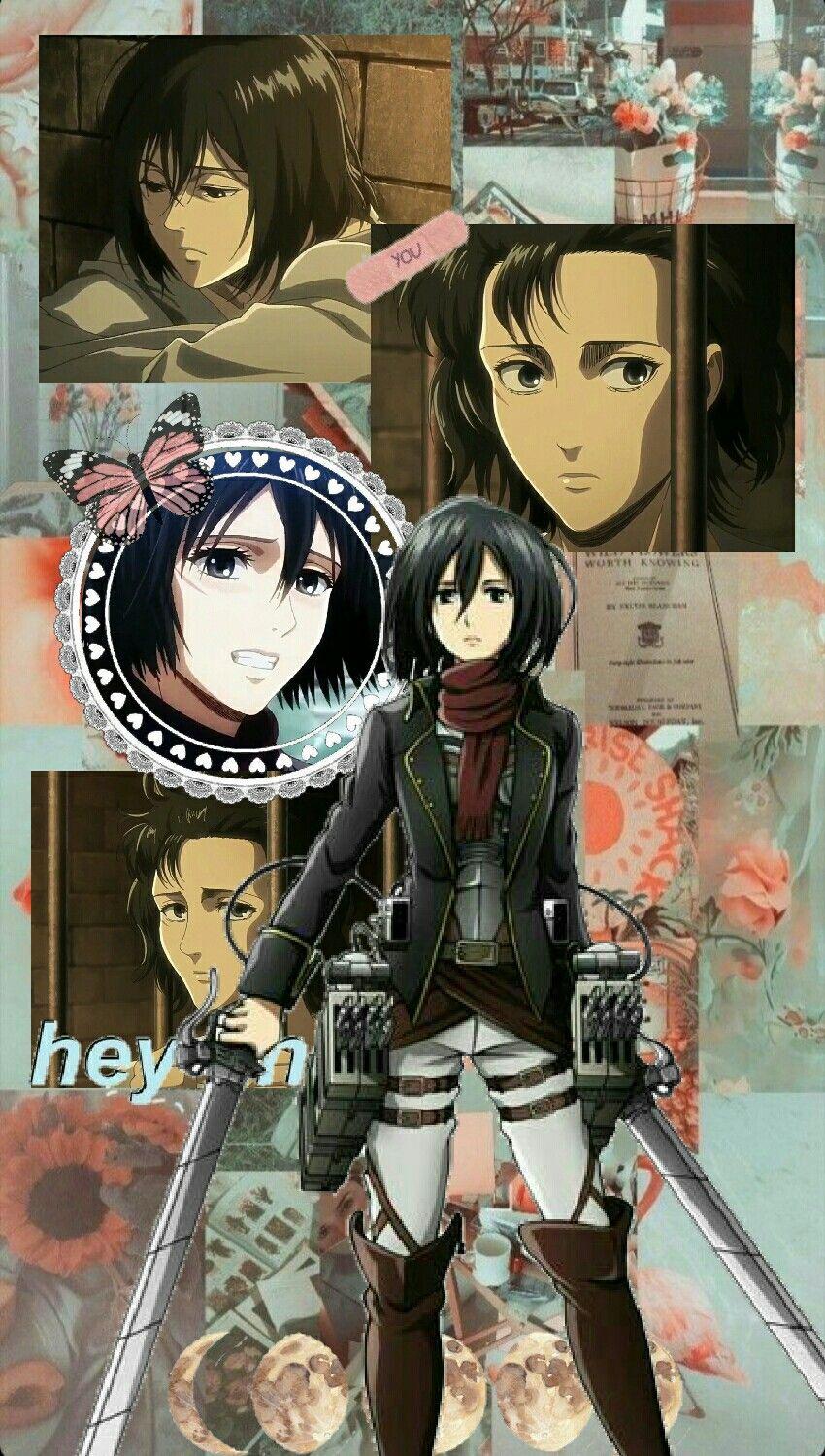 Mikasa Ackerman In Attack On Titan Live Wallpaper