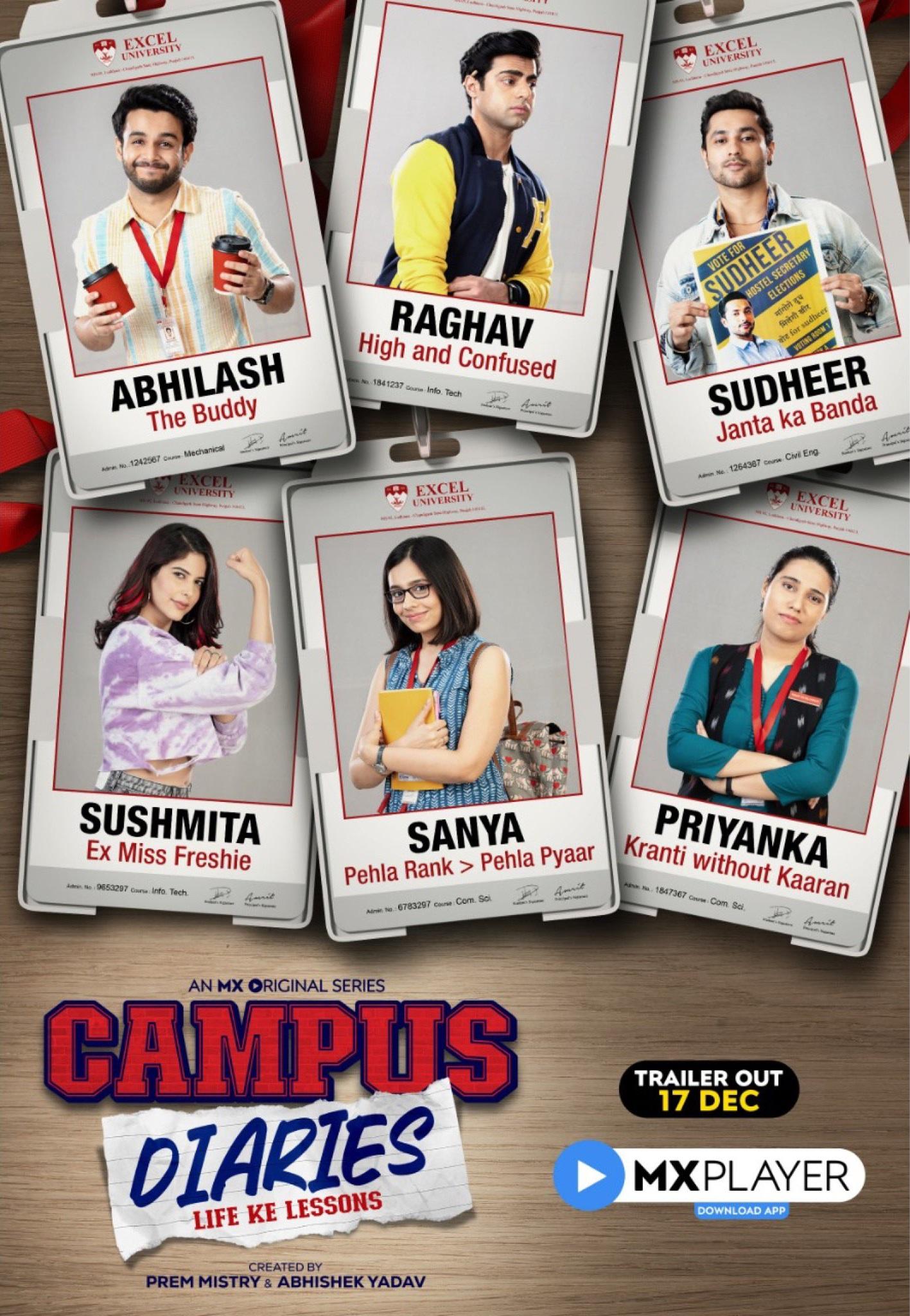 1417x2048 Campus Diaries (TV Series 2022– )