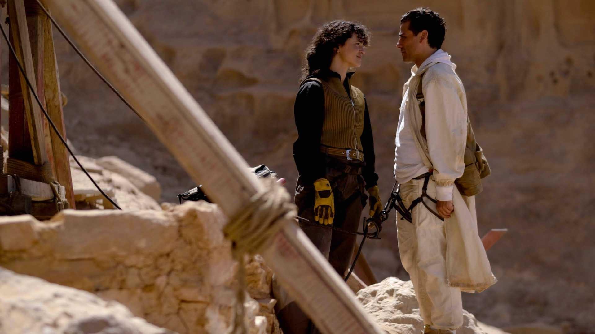 1920x1080 May Calamawy Oscar Isaac HD Moon Knight Wallpaper