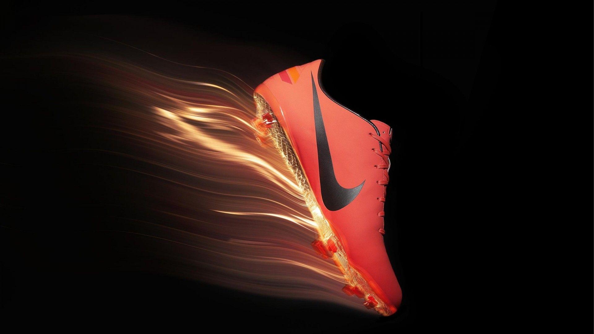 Red Nike Logo Wallpaper  Download to your mobile from PHONEKY