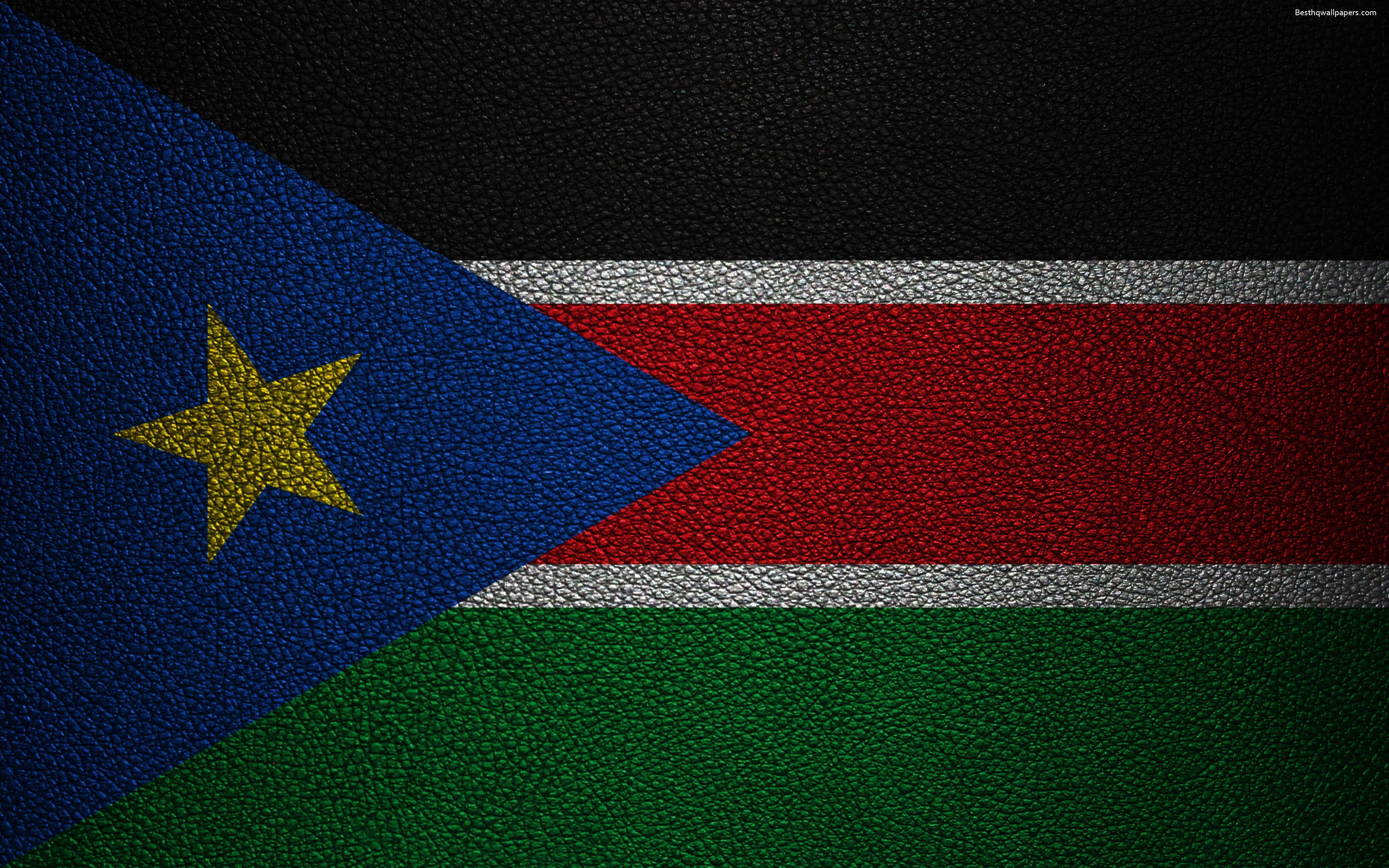 3840x2400 South Sudan Flag Wallpaper