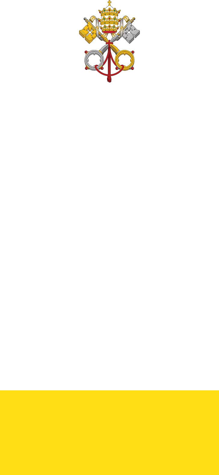 728x1577 Vatican, Vatican City Flag, Catholic, Minimalism, HD Flag Wallpaper iPhone