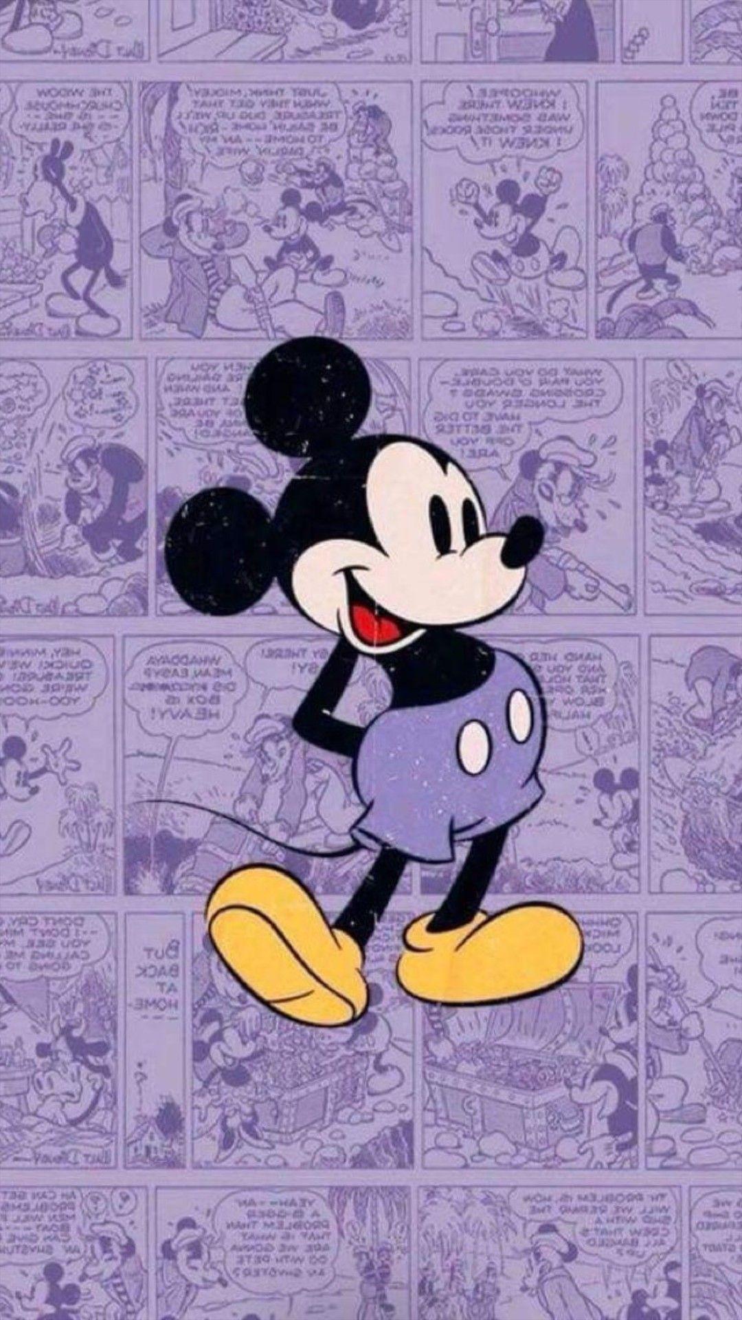 Vintage Mickey Mouse Iphone Wallpaper Hd Picture Image